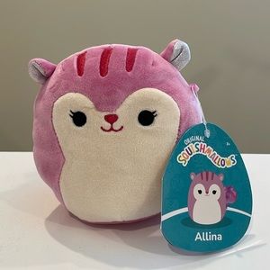 NWT 5” Allina the Squirrel Squishmallow